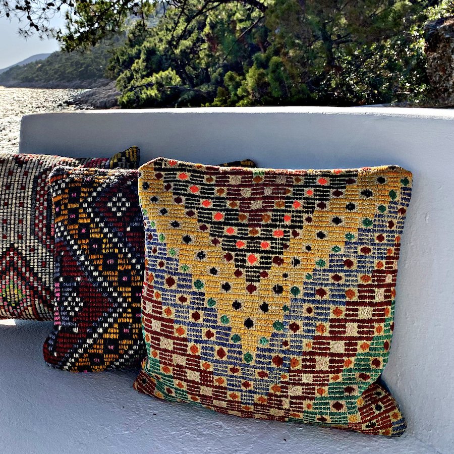 Bohomist Likya Kilim Yastık Kılıfı